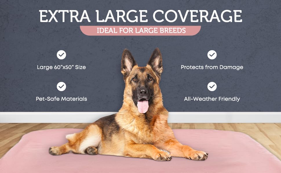 ShottuShop Waterproof Pets Blanket - 50"x60" inches, Medium Size Puppy Protector Throw Blanket for Dogs & Cats