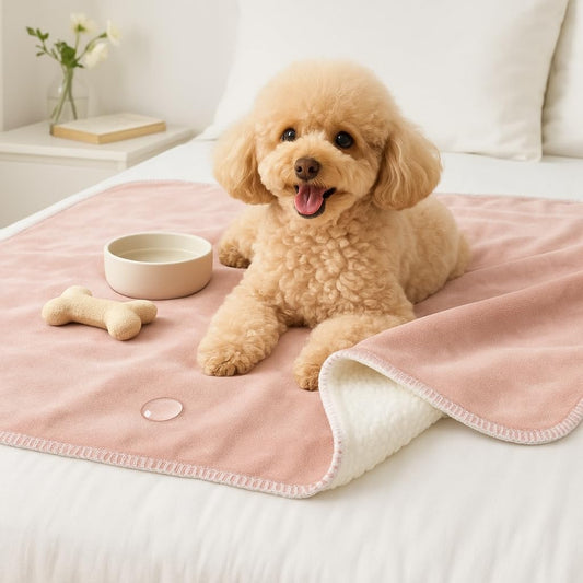 ShottuShop Waterproof Pets Blanket - 50"x60" inches, Medium Size Puppy Protector Throw Blanket for Dogs & Cats